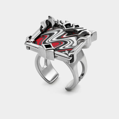 TRN 09 Wavy Red