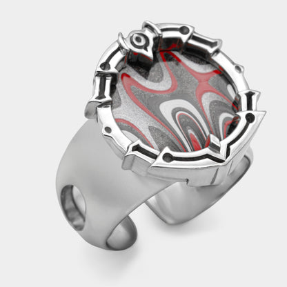ORB 016 Marble Red