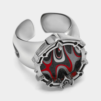 ORB 016 Marble Red